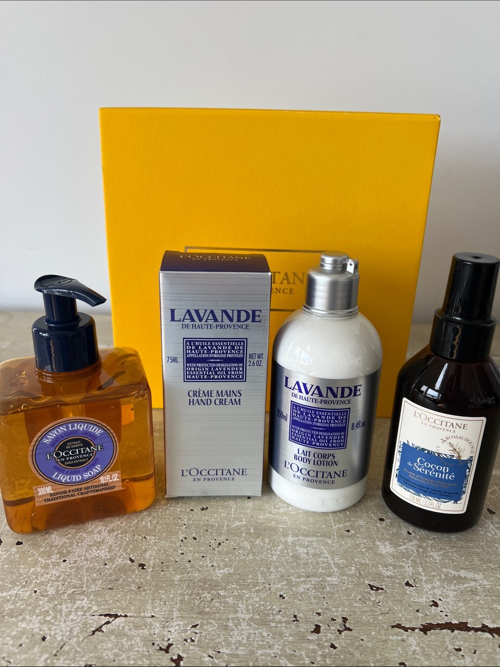 L’Occitane Journey to Provence Lavender Gift Set New Retail $110